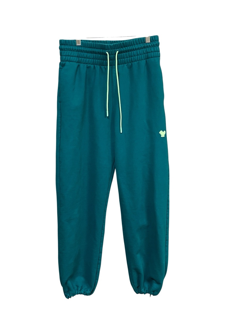 Bad Birdie Rec League Jogger Sweatpants Women M Teal Green Golf Athleisure